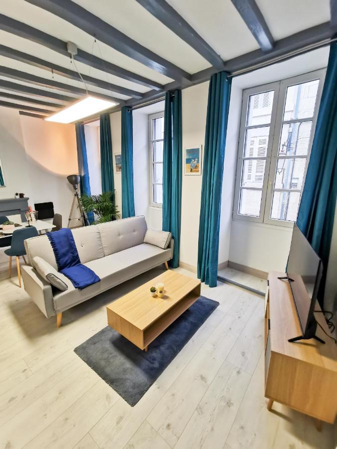 Appartement Ma Douce Charente - Superbe T3 Design Et Fonctionnel - Hyper Centre A Saintes Luaran gambar