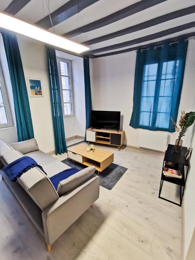 Appartement Ma Douce Charente - Superbe T3 Design Et Fonctionnel - Hyper Centre A Saintes Luaran gambar