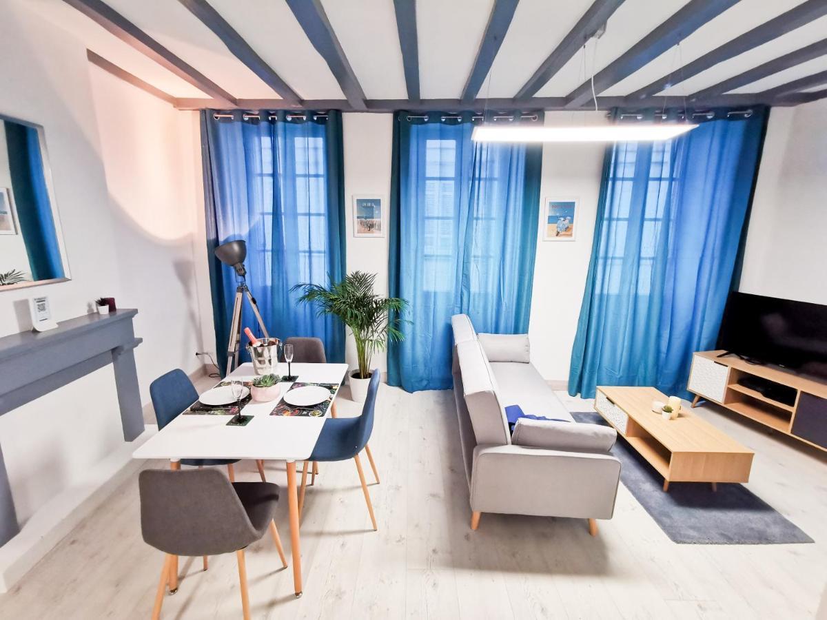 Appartement Ma Douce Charente - Superbe T3 Design Et Fonctionnel - Hyper Centre A Saintes Luaran gambar